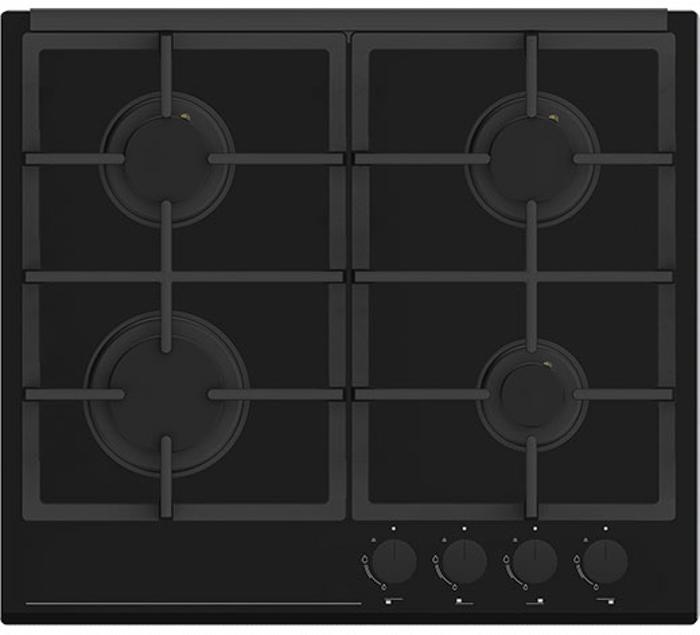 Prima PRGH218  Prima+ 60CM GAS ON GLASS Gas Hob Black
