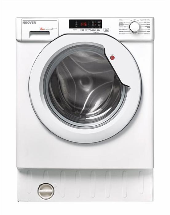 Hoover HBWM 814S-80 ( HBWM814S-80 ) Built-in Washing Machine White