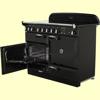 Rangemaster ELA110EIBL/ Elan Deluxe 110 ( 117780 ) (  Display to clear ) Induction Range Cooker Black