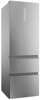 Haier HTW5618ENMG(UK)  3D 60 Series 5, 3 doors, Light Led, Class D Frost Free Freestanding Fridge-Freezer Silver