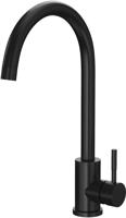 Scudo KT43 Milan Single Lever Swan Neck ( Manhatton ) Tap Black