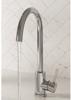Scudo KT41 Milan Single Lever Swan Neck ( Manhatton ) Tap Chrome