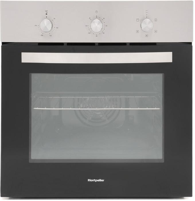 Montpellier MSFO59X Fan Oven Built-in Single Electric Oven Stainless steel