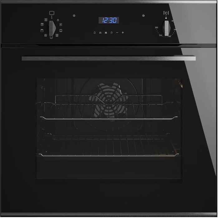 CATA UBEMF622SS Single Electric Oven + Caple C750G 4 Gas Burner Hob ( Oven and Hob Pack ) Stainless steel