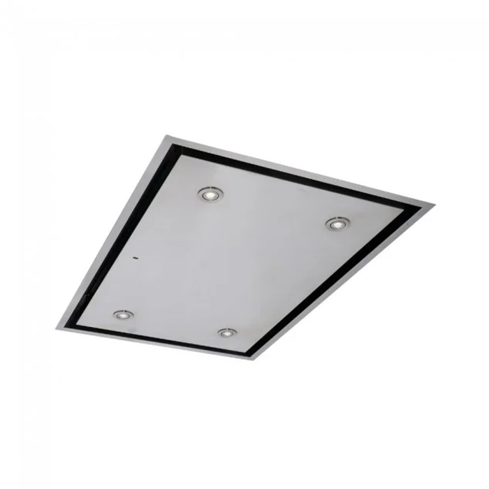 Luxair LA-90-DELUX-BR-SS 90cm x 60cm Brushless Motor Ceiling Hood Stainless steel