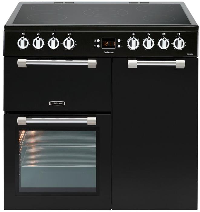 Leisure CK90C230K Cookmaster 90cm Ceramic Electric Range Cooker Black
