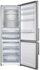 Teknix FFH270X 495L 70cm Total No Frost 70/30 Freestanding Fridge-Freezer Stainless steel