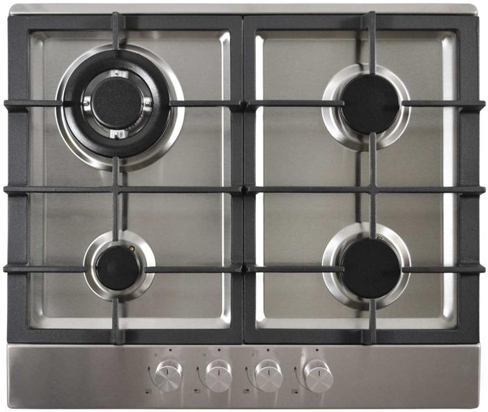 Statesman GH61SS 60cm 4 x Burner Gas Hob Stainless steel