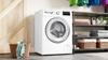 Bosch WAN28258GB Series 4, Washing machine, front loader, 8 kg, 1400 rpm Freestanding Washing Machine White