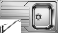 Blanco Dinas 45 S + DARAS tap ( Sink and Tap ) Chrome
