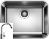 Blanco Supra 500-U Undermount Single Bowl & Mida tap chrome ( Sink and Tap ) Chrome