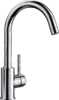 Blanco Supra 500-U Undermount Single Bowl & Mida tap chrome ( Sink and Tap ) Chrome