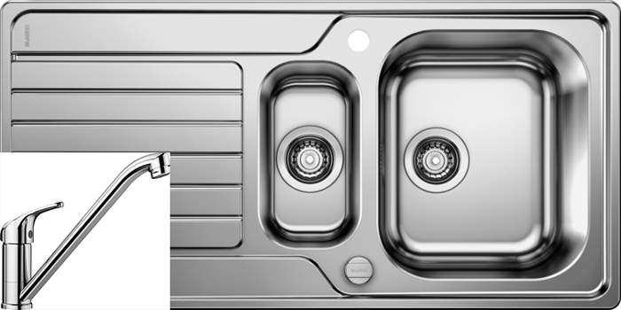 Blanco - ( Sink and Tap ) Stainless steel