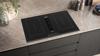 Siemens ED851FQ15E  iQ500, Induction hob with integrated ventilation system, 80 cm, surface mount without frame Induction Hob Black