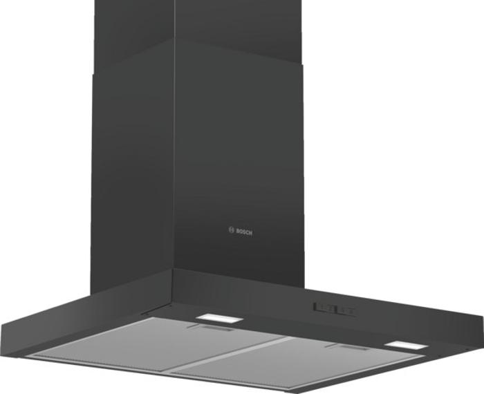 Bosch DWB66BC60B  Series 2, Wall-mounted  60 cm, Hood Black