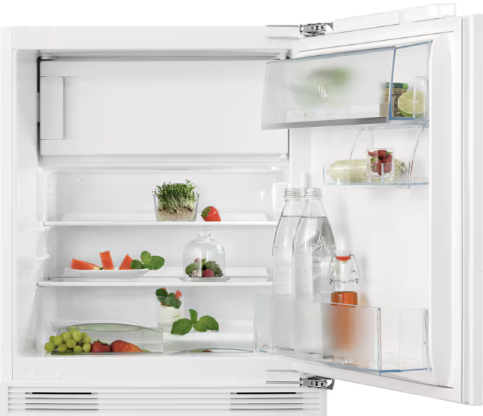 AEG NSF6I82EF 6000 Series 81.9cm Undercounter with Icebox Integrated Fridge White