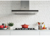 Hoover HTS9CBK3XWIFI Hood H-HOOD 300 Wall Mounted Hood Stainless steel
