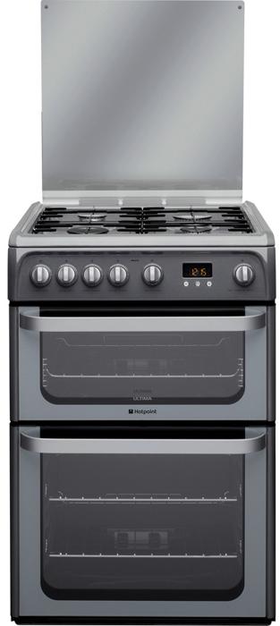 Hotpoint HUG61G Ultima 60cm Freestanding Gas Cooker Graphite