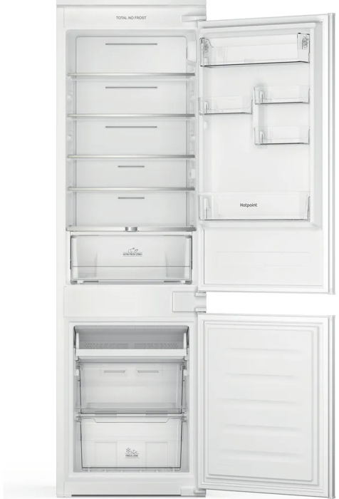 Hotpoint HTC18T112UK Total No Frost 70/30 Integrated Fridge Freezer White