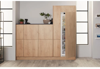 Hotpoint Tall HS18012 Fridge + HF1801EF2 Frost Free Freezer ( Integrated Fridge and Freezer ) White