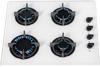 OEM GHG602WH 4 Burner 60cm Gas on Glass With Cast Iron Pan Stands Gas Hob White