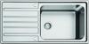 NS GFS0014 S & J Single Bowl and drainer + Rangemaster TMR1BF Dual Lever Tap ( Sink and Tap ) Stainless steel