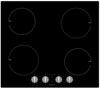 Teknix SCS63PX Single Electric Oven + BITK6KNI 4 Zone Induction Hob ( Oven and Hob Pack ) Black / Stainless Steel