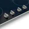 Teknix SCS63PX Single Electric Oven + BITK6KNI 4 Zone Induction Hob ( Oven and Hob Pack ) Black / Stainless Steel