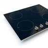 Teknix SCS63PX Single Electric Oven + BITK6KNI 4 Zone Induction Hob ( Oven and Hob Pack ) Black / Stainless Steel