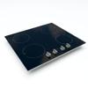 Teknix SCS63PX Single Electric Oven + BITK6KNI 4 Zone Induction Hob ( Oven and Hob Pack ) Black / Stainless Steel