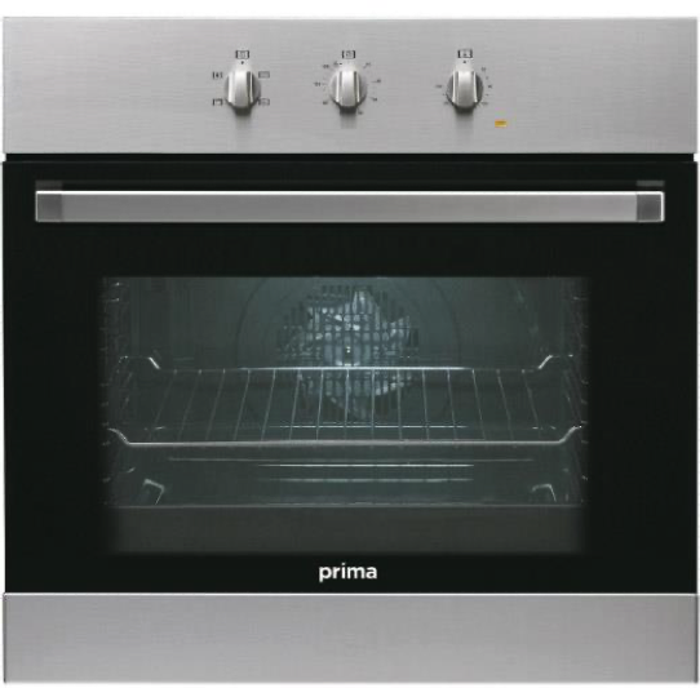 Prima PRSO102 60cm Electric Built-in Fan Oven Stainless steel