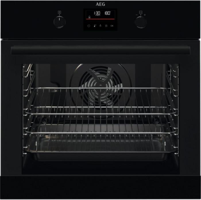 AEG BEX33501EB Built-in Single Electric Oven Black