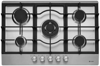 CATA UBEMF622SS Single Electric Oven + Caple C768G 5 Gas Burner Hob ( Oven and Hob Pack ) Stainless steel
