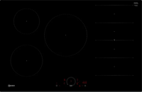 NEFF T68FHV4L0 N70 80cm Flex 5 Zones Induction Hob Black