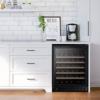 Willow W60WCB 60cm Undercounter Single Zone Wine Cooler Black