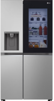 LG GSGV81PYLL InstaView™ 635L WiFi Connected DoorCooling+™ Linear Cooling™ Non Plumed American Style Fridge Freezer Prime Silver