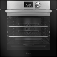 DeDietrich DOP7200BM Pyrolytic Built-in Single Electric Oven Black