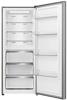 Teknix TH70HNFX Hybrid Single Door Freezer or Fridge, Total No Frost Freestanding Freezer Inox