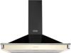 Stoves 444410244 Richmond 90cm Rail *1 Only boxed* Chimney Hood Black / Cream