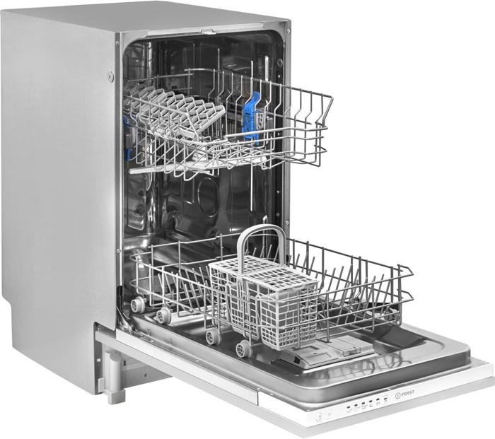 Indesit DSIE2B19UK Slimline Integrated Dishwasher White