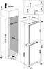 Whirlpool ART45502  244 Litres 50/50 Integrated Fridge Freezer White