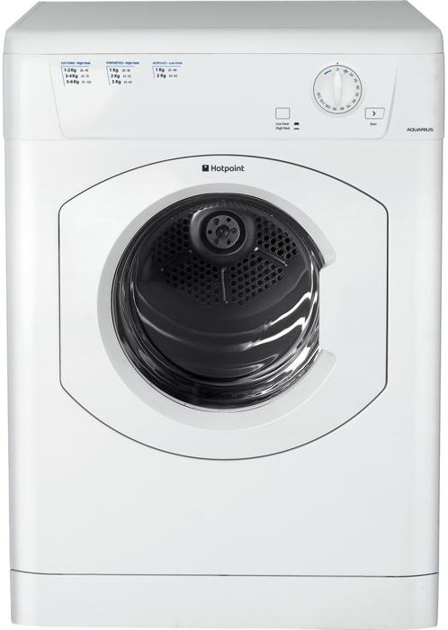 Hotpoint TVHM 80C P ( TVHM80CP ) AQUARIUS 8kg Vented Freestanding Dryer White