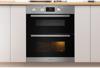 Indesit IDU 6340 IX  ( IDU6340IX ) Aria Built-Under Double Electric Oven Stainless steel