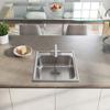 Leisure AL500/ Albion 500x500 Single Bowl Including waste kit  + Carysil HS605 Single Lever Tap ( Sink and Tap ) Stainless Steel / Chrome