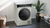 Siemens WQ46B2CXGB iQ700 Heat pump 9kg Freestanding Dryer Silver Inox