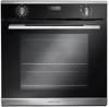 Rangemaster RMB6010BL/SS 128920 Single Oven + ECL60HPNGFBL/BL  121900 Eclipse Gas Hob ( Oven and Hob Pack ) Stainless steel