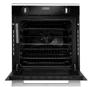 Rangemaster RMB6010BL/SS 128920 Single Oven + ECL60HPNGFBL/BL  121900 Eclipse Gas Hob ( Oven and Hob Pack ) Stainless steel