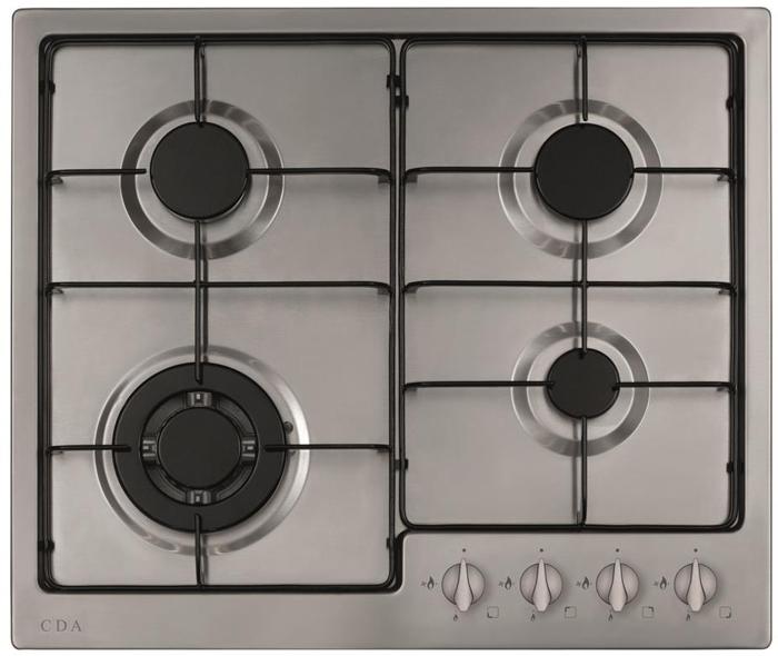 CDA HG6251SS 4 Burner Gas Hob Stainless steel