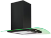 CATA UBLED70BK 70cm Black Curved Glass LED Hood Black