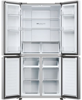 Haier HCR3818ENMG  Multi door fridge freezer Cube 83 Series 3 Frost Free American Style Fridge Freezer Silver